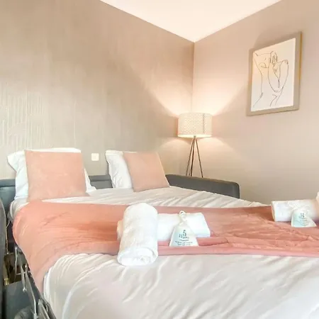 Homey Pinky - Proche Centre / Balcon Prive / Wifi Annemasse Esterno foto