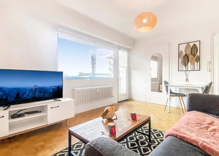 Homey Pinky - Proche Centre / Balcon Prive / Wifi